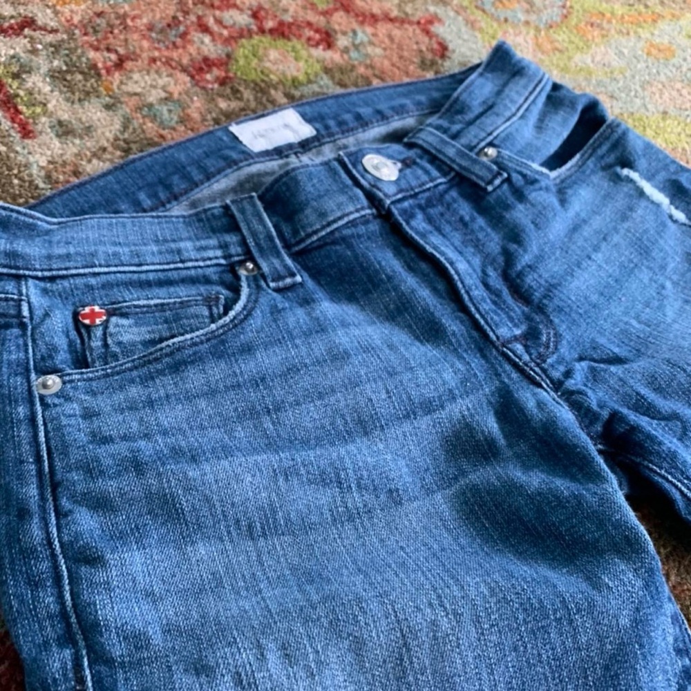 Hudson ripped jeans